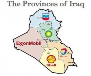 L'Irak morcelé et partagé entre les firmes pétrolières américaines