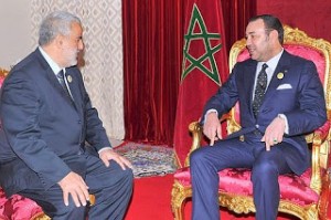 SM le Roi reçoit Benkirane