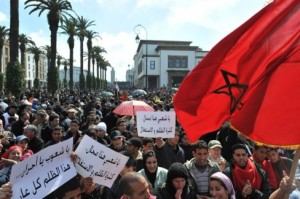 premier anniversaire du Mouvement du 20 Février