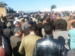Obsèques à Rabat regretté Professeur Driss-Ben-Ali.