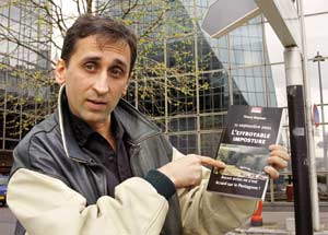 Le franco-libanais Thierry MEYSSAN, Intellectuel français, président-fondateur du Réseau Voltaire et de la conférence Axis for Peace. Professeur de Relations internationales