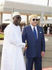 Mohamed VI AVEC le Président sénégalais