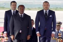 Mohamed VI et le Président gabonnais