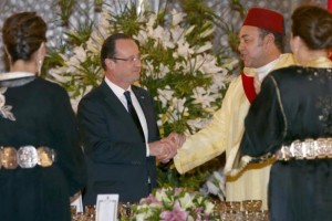 Maroc-France visite de Hollande1