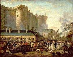 Prise de la bastille le 14 juillet 1789