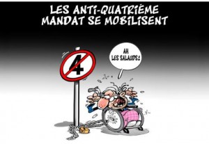 Algérie caricature sur le 4 ème mandat1