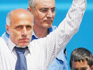 Mordechai Vanunu à sa sortie de prison en 2004